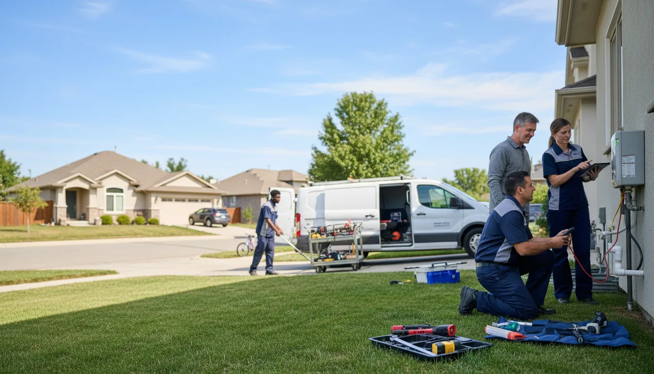 Tankless water heater service in Sprague, NE